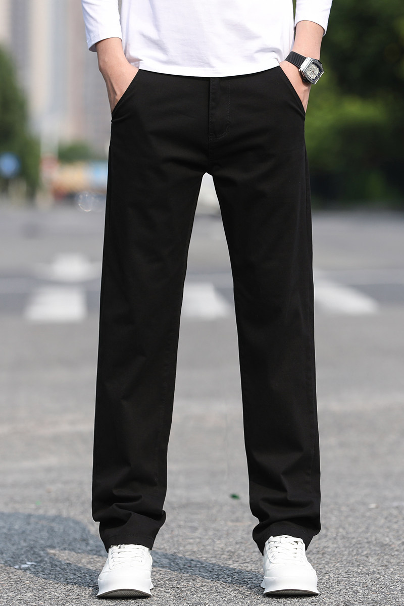 直筒休闲裤子男款秋款宽松韩版潮流男裤秋季休闲长裤男士K819-P35,男装休闲裤,星座509