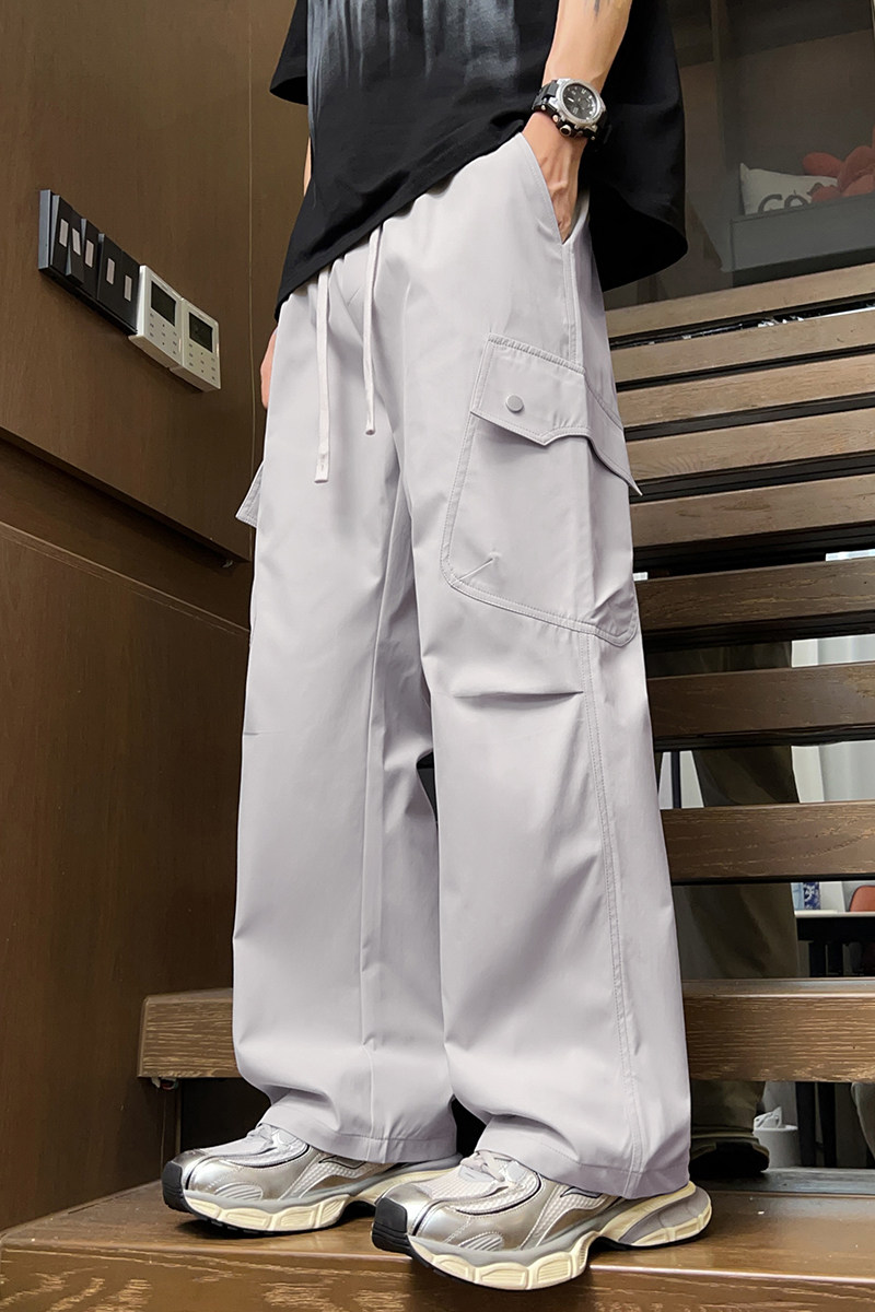 美式工装裤男士秋冬季2026新款宽松直筒男生冲锋休闲裤Z2521-P40,男装工装外套,星座509