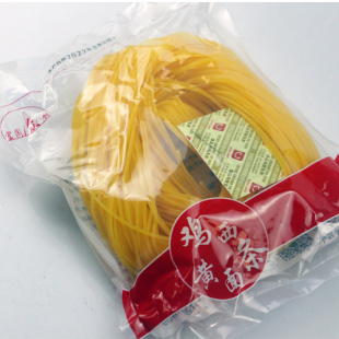 正宗东北黄面条 玉米碴条茬条馇条鸡西黄面条 葱油面条5袋包邮