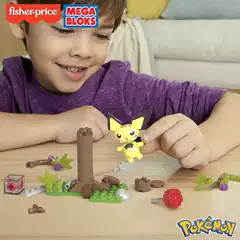 Fisher-Price Pokémon Series Adventure Sports Set Early Education Educational Large Building Blocks Ability-Enhancing Toys