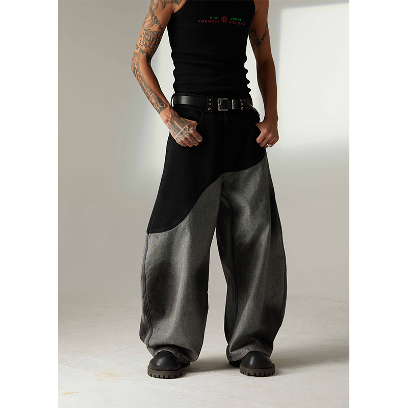 ATSF30拼接大轮廓弯刀裤