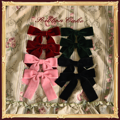 手作风头饰发夹古典丝带满39包邮