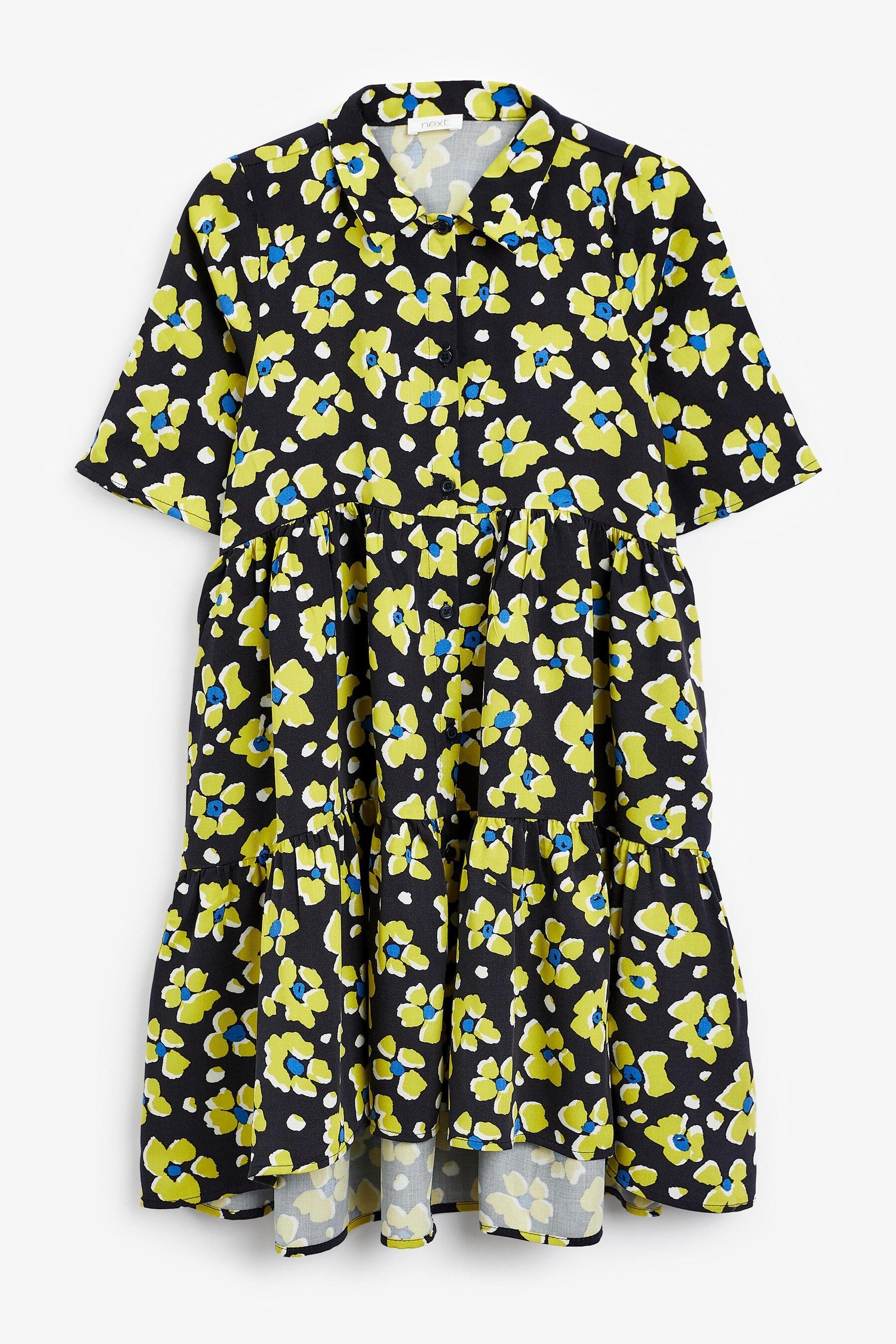 【现货】13T 英国NEXT正品亲子装 女童大女孩碎花长款连衣裙洋装