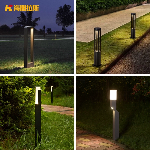 Светодиодные квадратные дорожные водонепроницаемые садовые фонари для беседки для загородного дома для колонны