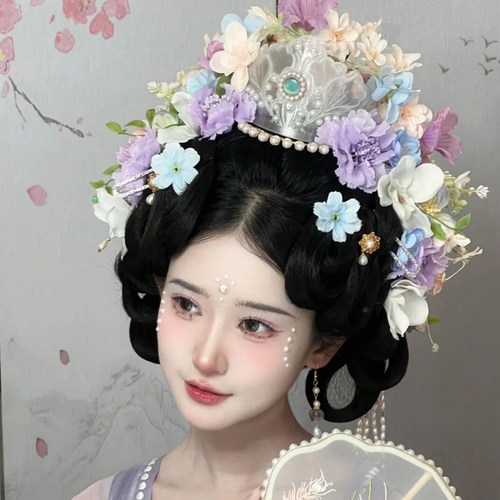 汉服拍照道具洛神发冠