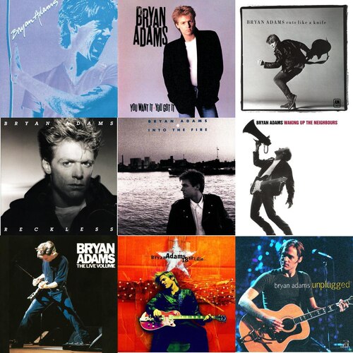 Bryan Adams 39张专辑 精校无损数字音源合集FLAC全集