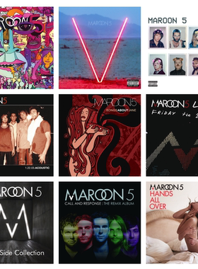 Maroon 5 魔力红 24张专辑 精校无损数字音源合集FLAC全集