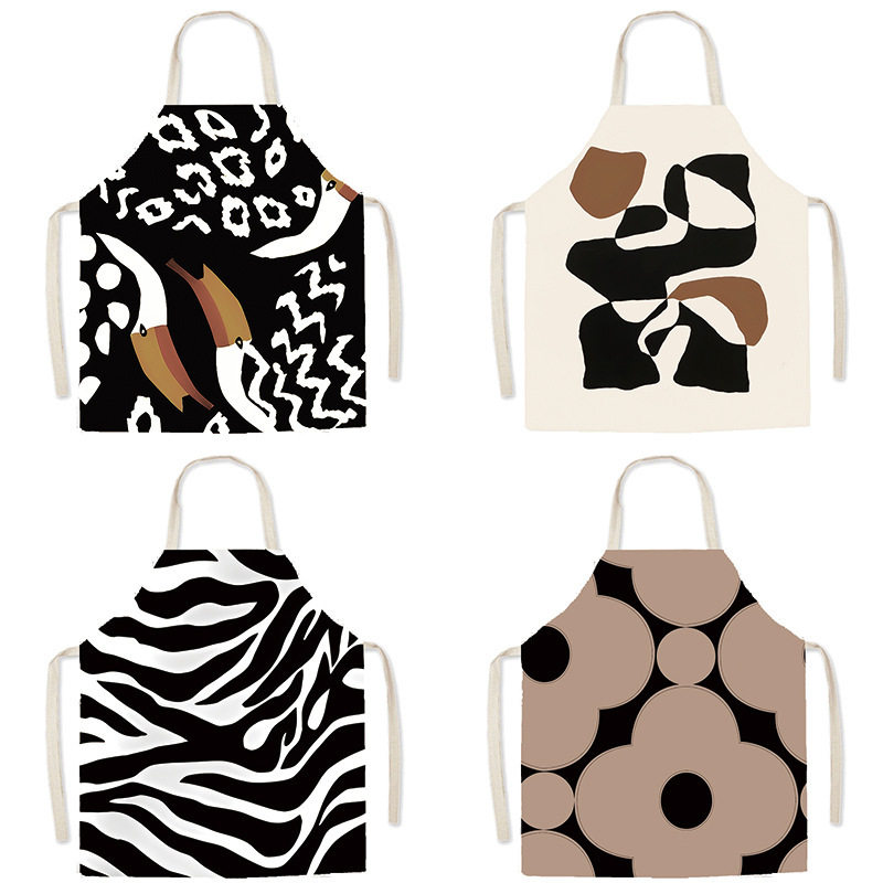 北欧小众轻奢欧式防污无袖围裙工作服家用厨房烹饪烘培围腰清洁,家庭/个人清洁工具,围裙,淘宝优惠券,粉丝福利购,淘宝优惠卷