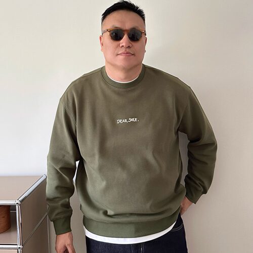 大依无忧秋季新款圆领长袖卫衣