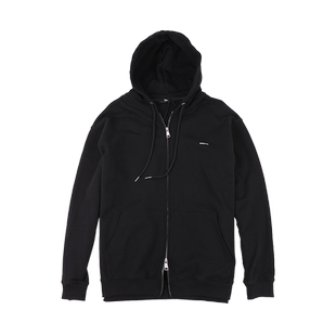 春秋新款日韩系双拉锁大号潮胖子加肥加大码男款连帽开衫卫衣外套