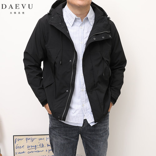 春秋新日系休闲连帽开衫卫衣外套