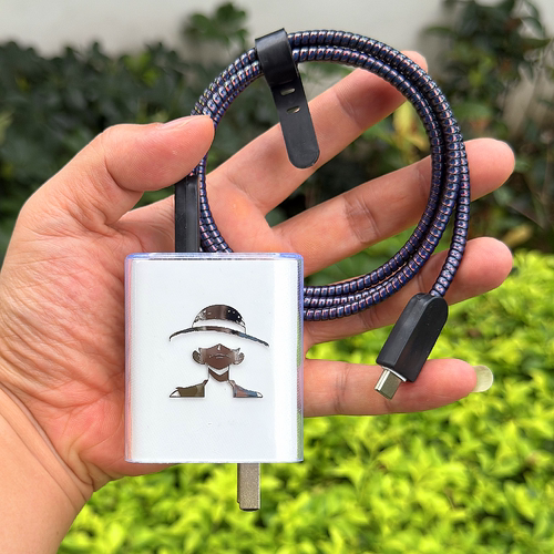 华为Mate70 mateX6 XT Pura70 66W充电器壳数据线保护套P70缠绕绳