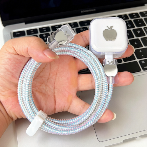 适用苹果笔记本MacBook Air 40W 35W 70W充电器数据线保护套绕绳