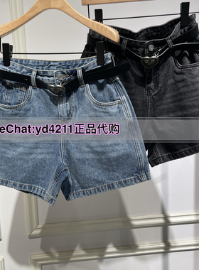 ME FOREVER/真我永恒2024夏显瘦牛仔短裤2424C21037吊599