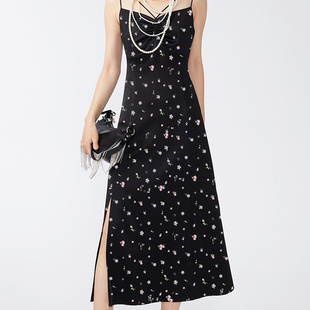 ME FOREVER真我永恒2024夏季新品吊带修身连衣裙2422D12068吊999