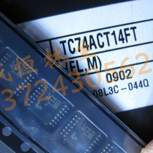 TC74ACT14FT  进口TOS 超薄密脚 TSSOP14   ACT14 TC74ACT14FT
