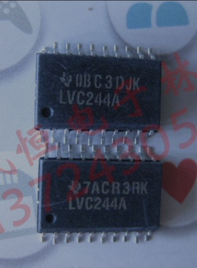 进口LVC244A  贴片SN74LVC244ADW   74LVC244A SOP7。2宽体积