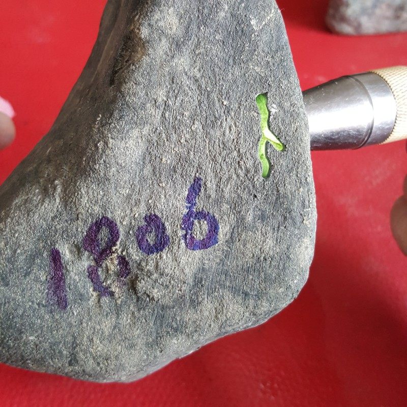 天然缅甸老坑翡翠原石玉石莫西沙开窗全蒙把件牌子挂件料