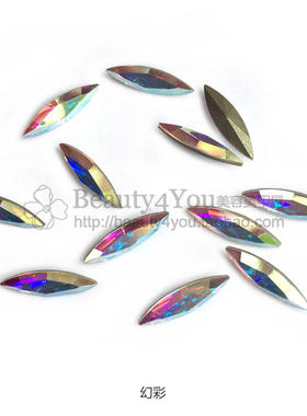 美甲饰品施华洛世奇水晶尖底花式石尖底水晶宝石美甲奥钻(长马眼)