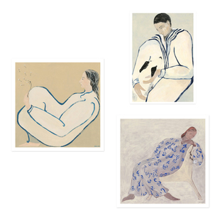 ANNA丹麦设计Sofia Lind艺术海报北欧客厅卧室餐厅家居装饰画画芯