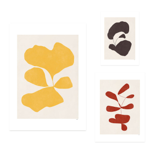 丹麦设计MOE 客厅餐厅装 MADE 北欧风格 饰画 IT艺术抽象海报 ANNA