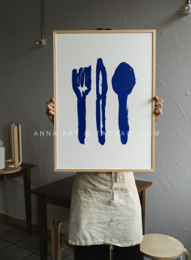 ANNA瑞典设计fine little day海报 北欧餐厅家居装饰画画芯装饰画