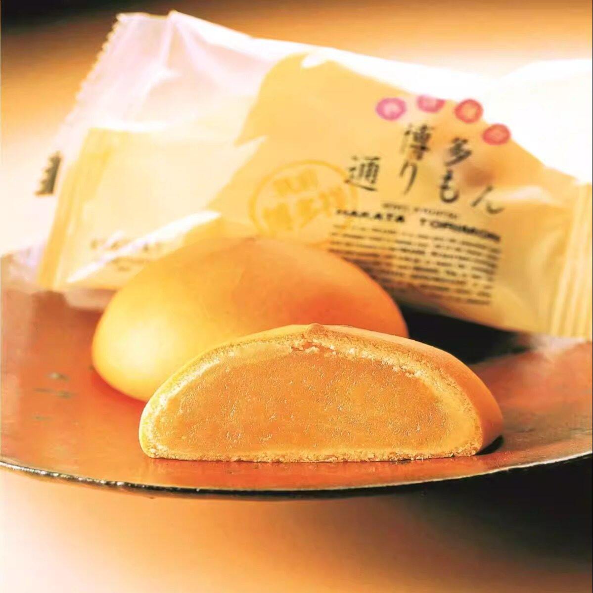 日本张艺兴博多点心饼干福冈博多通明月堂西洋和菓子零食送礼盒装