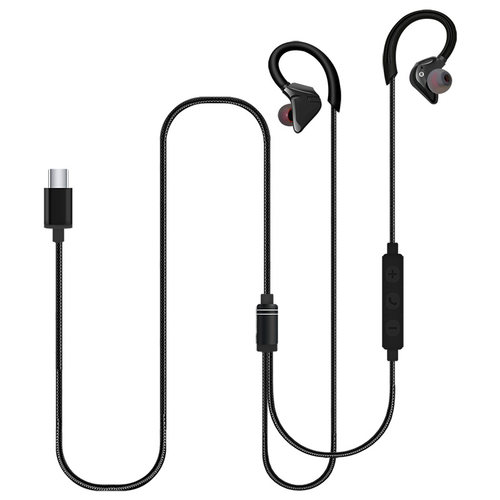 type-c耳机挂耳式1.5米有线数字适用于华为p504030pro荣耀小米一