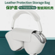 适用AirPods Max头戴式 保护套airpodsmax带休眠耳机包磁吸耳机壳apm智能休眠收纳包