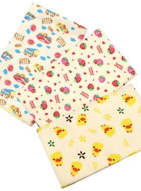 卡通尿垫儿童黄色小鸭草莓汽车尿垫婴儿防水隔水薄款可水洗隔尿垫