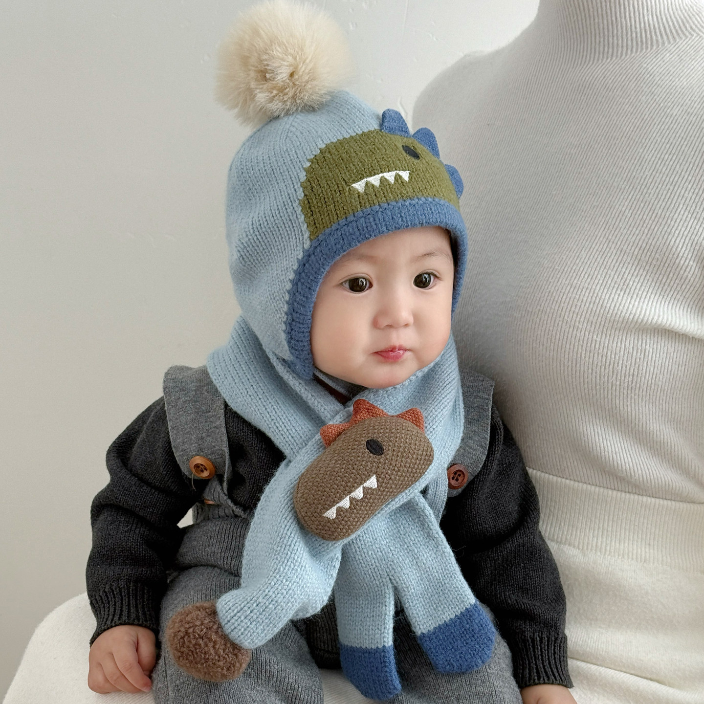 冬季6到12个月婴儿帽子男童冬天宝宝保暖1岁儿童男孩2025新款女童