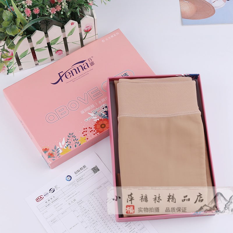 芬娜8107连裤袜加绒水光裤