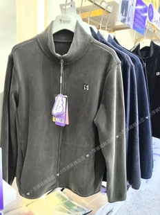 商场同款猫有范2069男士摇粒绒云感外套立领加厚保暖拉链上衣开衫