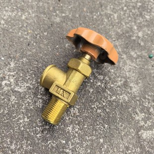 液化气钢瓶角阀 煤气钢瓶阀石油气罐开关纯铜开关阀 燃气开关角阀