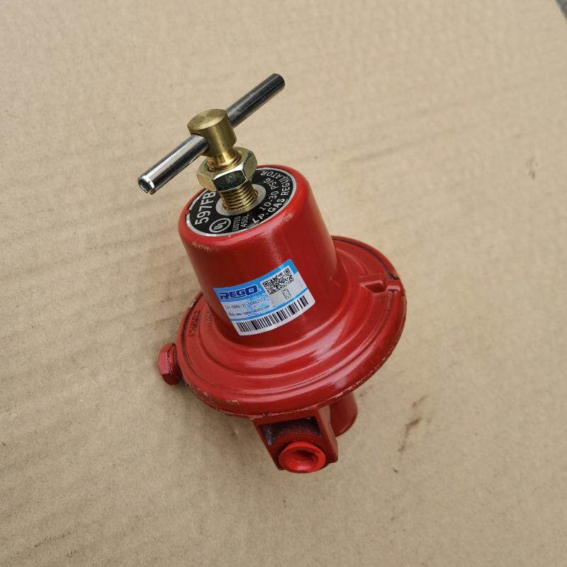 독창적이고 정통 AMERICAN LIGAO 597FB 1 단계 천연 가스 감압 밸브 조절기 기화기 하이 턴 중간 압력 밸브
