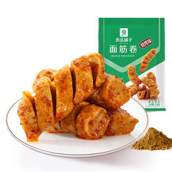 【U先试用】良品铺子面筋卷120g烤面筋辣条麻辣小吃办公室零食