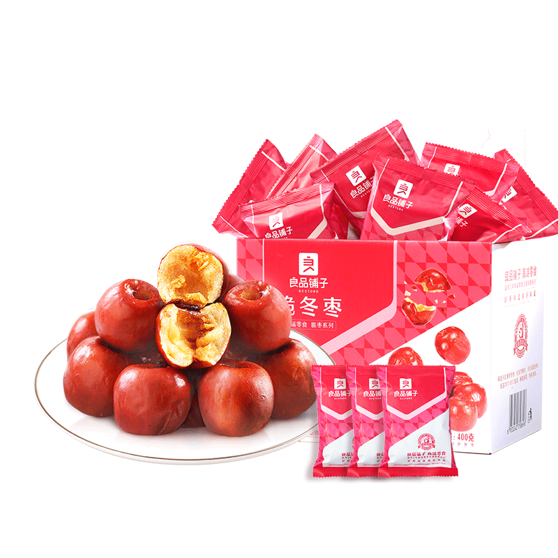 良品铺子脆冬枣无核免洗
