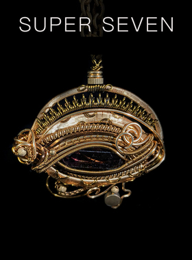 荷鲁斯之眼项链超七水晶