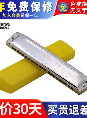 日本1122通宝口琴22孔单音C调儿童学生课堂教学使用口琴