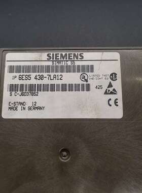议价-西门子6ES5430-7LA12模块现货一台，包装盒