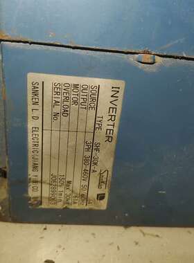 议价-三肯变频器 SHF-30K-A 380-460V 三相 拆机