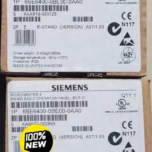6SE6400-0BE00-0AA0 全新西门子MICROM