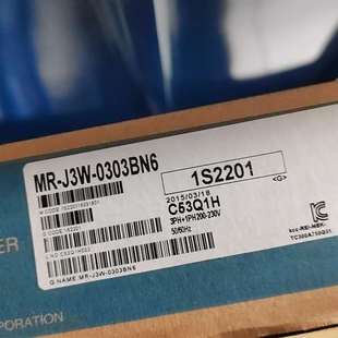 全新原装 议价 0303BN6 J3W 三菱伺服驱动器MR