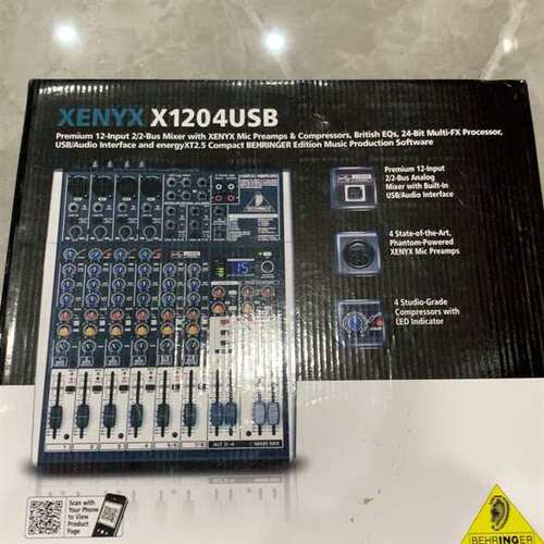 议价-百灵达音频设备型，号XENYX X1204USB调音台