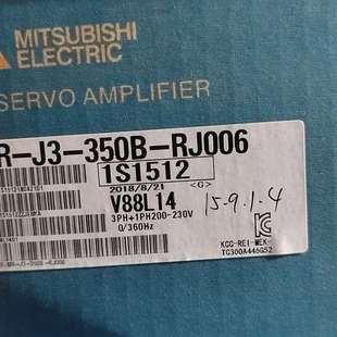RJ006 议价 350B 实图拍摄 三菱伺服驱动器MR