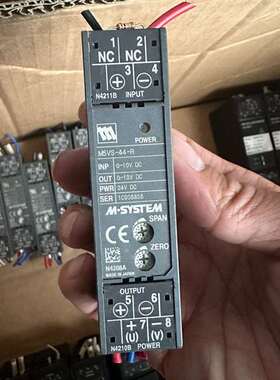 议价-原装日本爱模M-SYSTEM信号隔离器M5VS-44-R