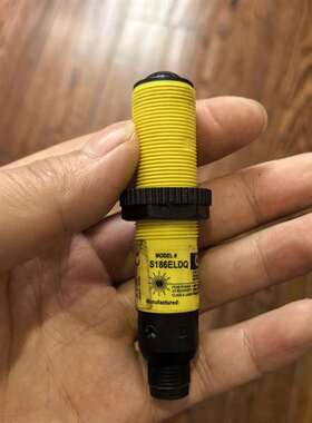议价-美国邦纳光电传感器，型号S186ELDQ，黄色