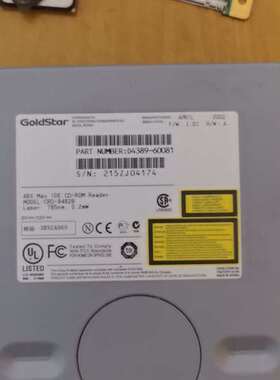 议价-GoldStar GCR-8482B台式机光驱，48X ID