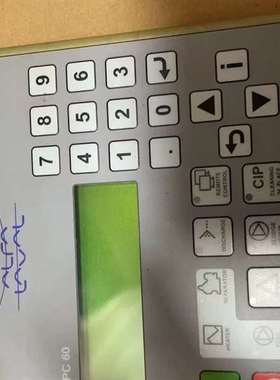 议价-阿法拉伐EPC60控制器面板，型号4B1260.00-K0