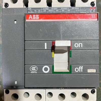 议价-ABB塑壳断路器S3N，200A三相空气开关，型